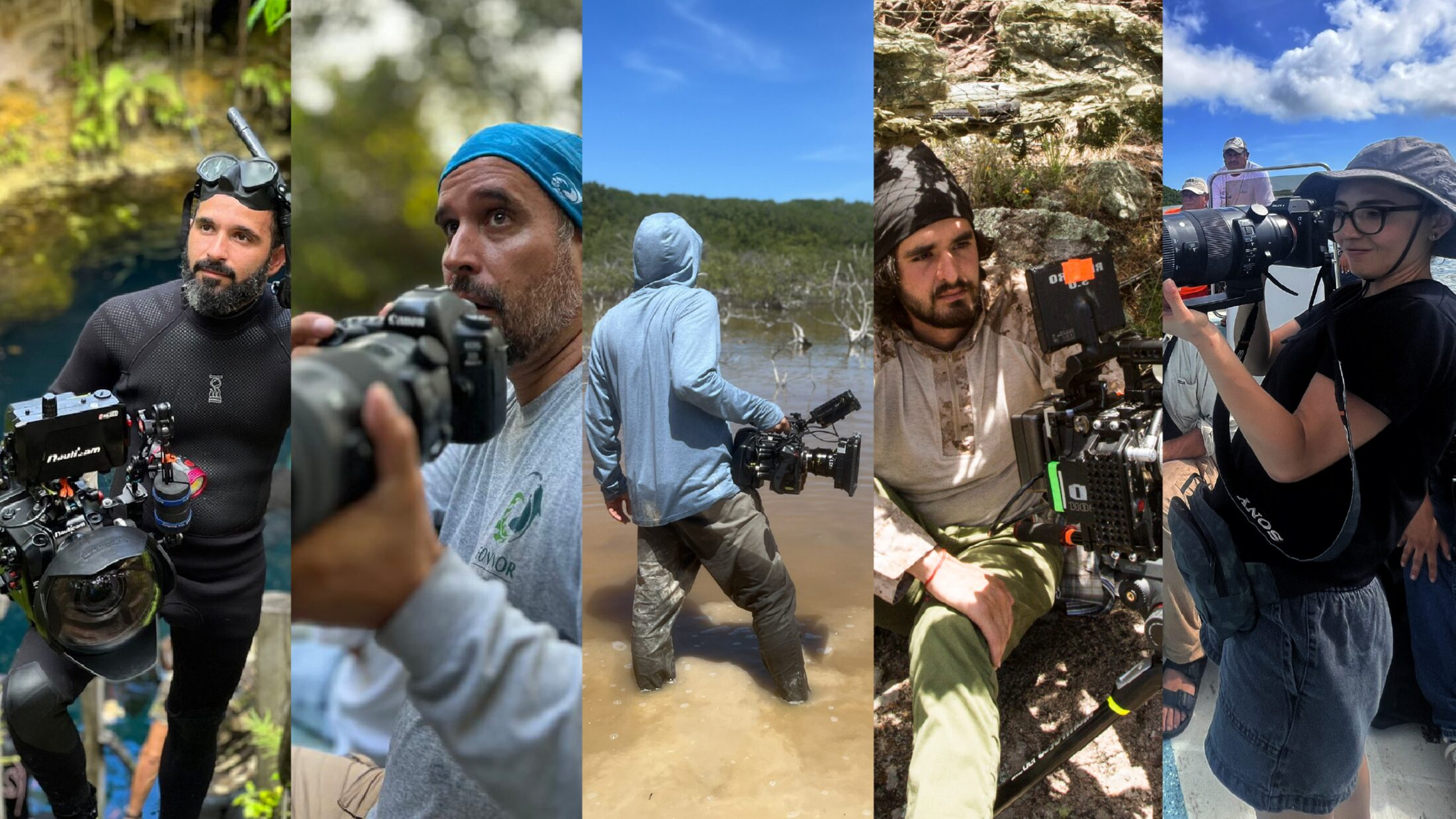 Barranca Nature crews on location
